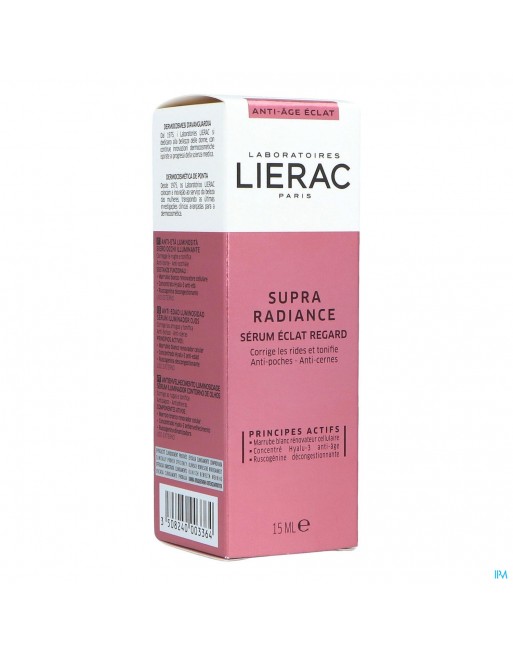 Lierac Supra Radiance Ogen Pompfl 15ml