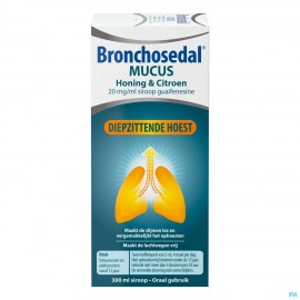 Bronchosedal Mucus Honing Citroen 300ml 20mg/ml