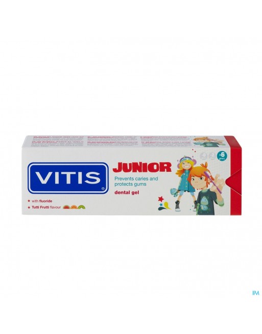 Vitis Junior Gel Dentifrice 75ml