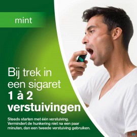 Nicorette Mint Spray Buccal 2x150 Sprays 1mg/spray