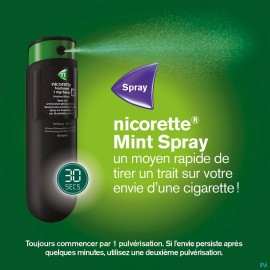 Nicorette Mint Spray Buccal 1x150 Sprays 1mg/spr.