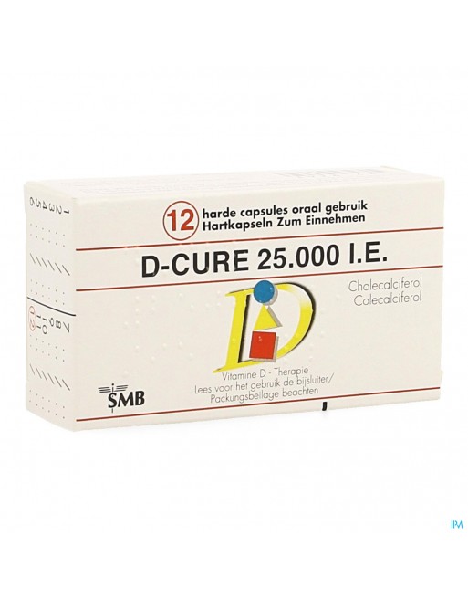 D Cure 25000ui Gelules 12