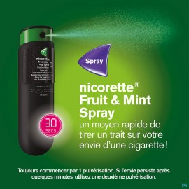NICORETTE FRUIT & MINT 150 DOSE SPRAY 2X