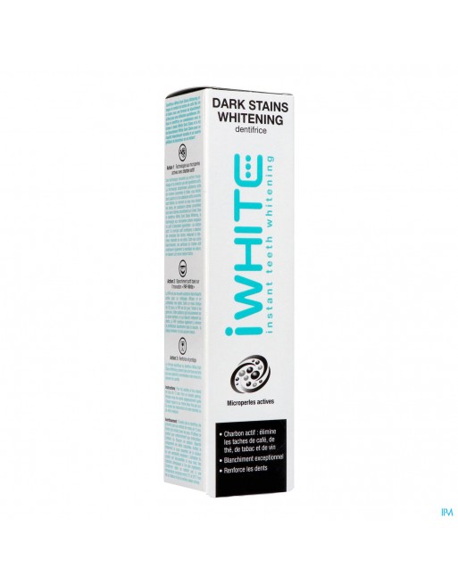 Iwhite Dark Stains Whitening Tandpasta Tube 75ml