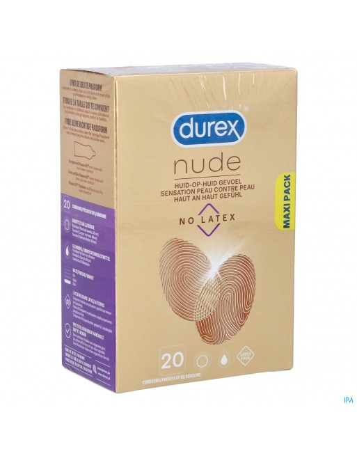 Durex Nude No Latex Condooms 20