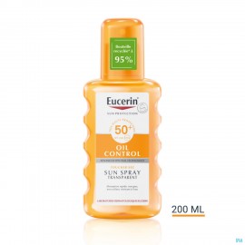 Eucerin Sun Spray Tranparent Ip50+ 200ml