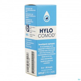 Hylo-comod Gutt Oculaires 10ml