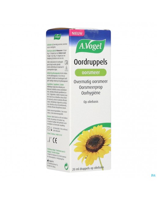 Vogel Oorsmeer Druppels 20ml