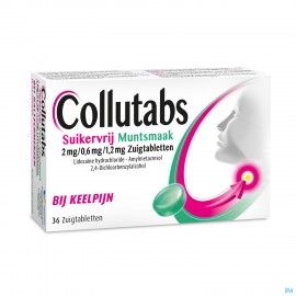 Collutabs S/sucre Menthe...