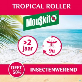 Mouskito Tropical Roller Tropische gebieden 50% DEET 75 ml 