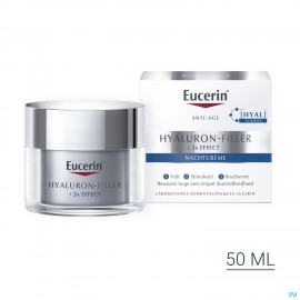 Eucerin Hyaluron-filler X3 Soin De Nuit 50ml