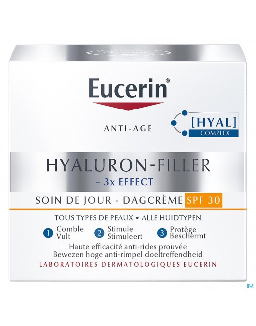 Eucerin Hyaluron-filler X3 Dagcreme Ip30 50ml