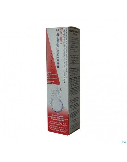 Additiva Vitamin C 1000mg Comp Efferv. 20