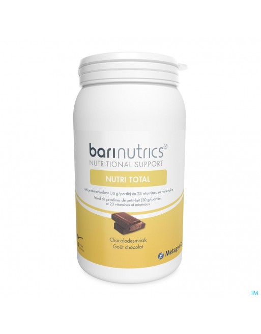 Barinutrics Nutritotal Choco Porties 14 Metagenics