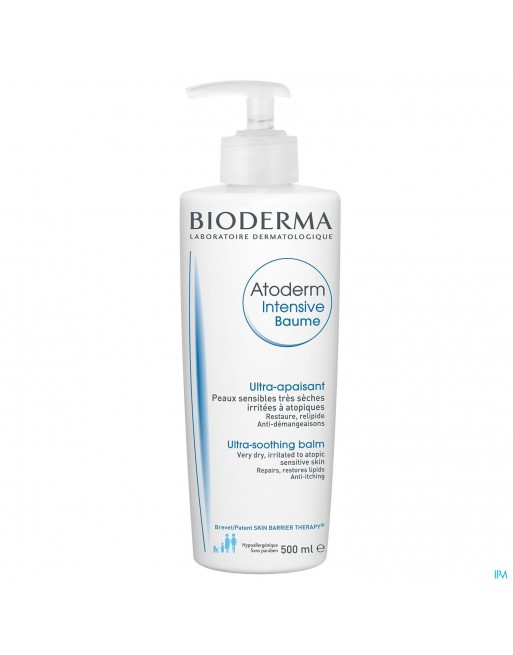 Bioderma Atoderm Intensive Huidverst Kalm. 500ml