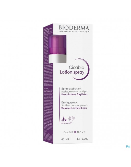 Bioderma Cicabio Lotion Herstellende Spray 40ml