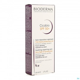 Bioderma Cicabio Spf50+ Cr Verzacht. Herstel. 30ml