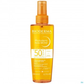 Bioderma Photoderm Bronz Huile seche SPF50+ 200ml
