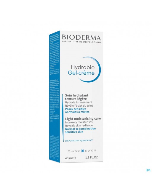 Bioderma Hydrabio Gel Creme Verz. Hydra Licht 40ml