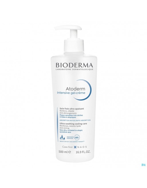 Bioderma Atoderm Intensive Gel Cr Pompfles 500ml