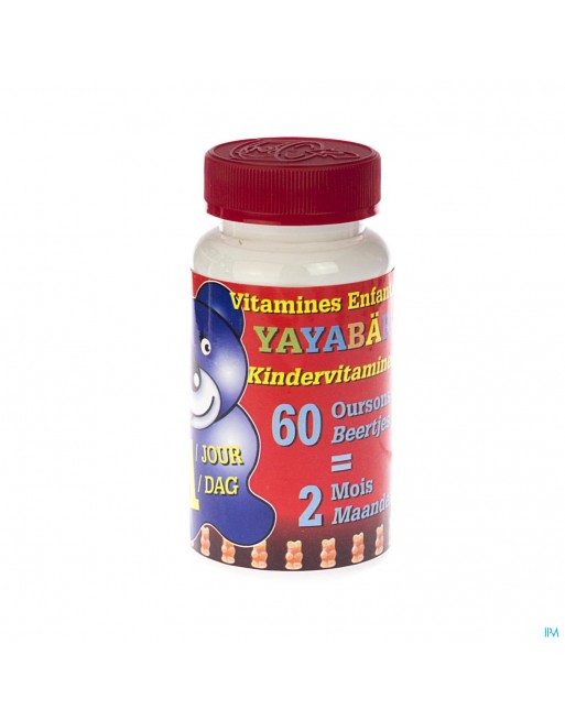 Yayabar Multivitamines Oursons Bonbons 60