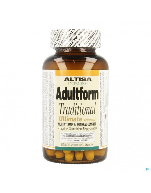 Altisa Adultform Traditional Ultimate Tabl 60