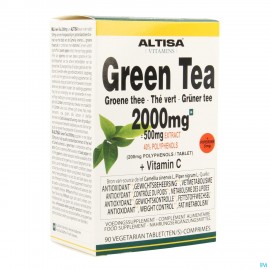 Altisa Groene Thee 2000mg (500mg Extract) Comp 90
