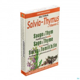 Altisa Zuigbonbons Salie-tijm 75g