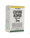 Altisa Koper Bisglycinaat 2mg Comp 60