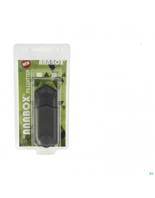 Anabox Pillensnijder Zwart