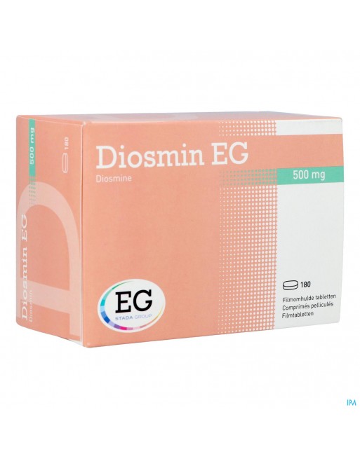 Diosmin EG 500Mg Filmomh Tabl 180