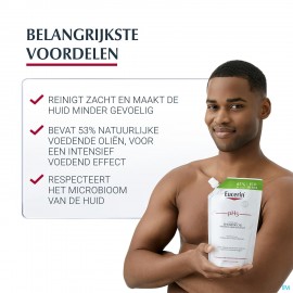 Eucerin Ph5 Douche Olie Navulling 400ml