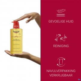 Eucerin Ph5 Peau Sensible Hle Douche+pompe 400ml