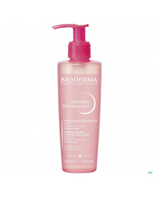 Bioderma Sensibio Gel Moussant Fl. Pompe 200ml