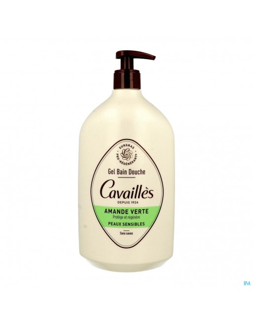 Roge Cavailles Gel Bad Douche Overv. Gr.amandel 1l
