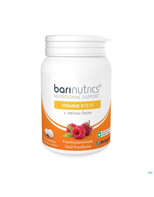 Barinutrics Vitamine B12 If Framboise Comp Croq 90