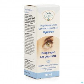 Eureka Care Oogdruppels Droge Ogen Hyaluron 10ml
