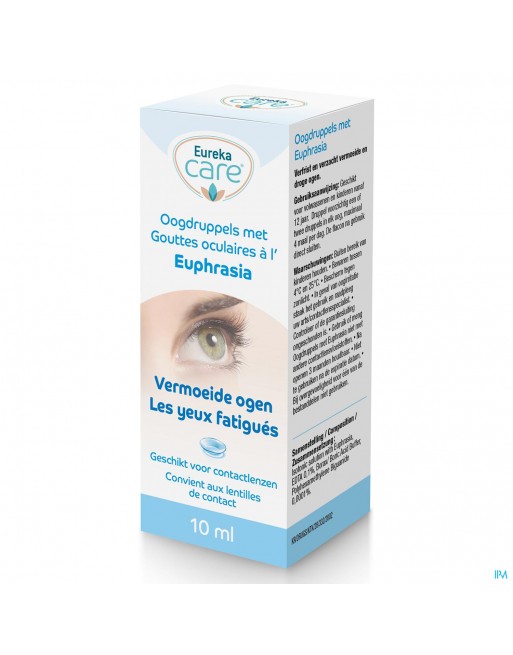 Eureka Care Oogdrup. Vermoeide Ogen Euphrasia 10ml