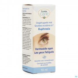 Eureka Care Collyre Yeux Fatigues Euphrasia 10ml