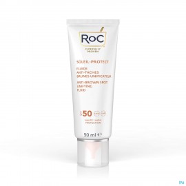 Roc Sol Protect A/brown Spot Unif.fl. Ip50 Tb 50ml