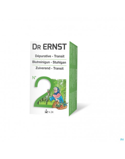 Ernst Dr Filt N 2 Thee Depur. Laxat