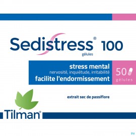 SEDISTRESS CAPS DUR 50 X 100MG