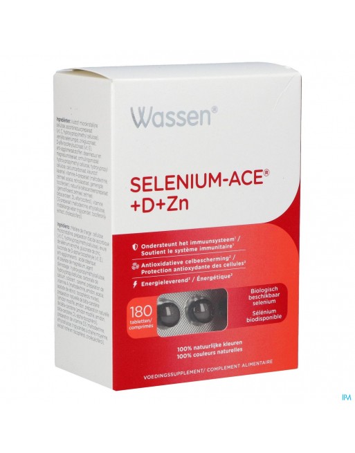 Selenium-ace+d+zn Tabl 180 Revogan