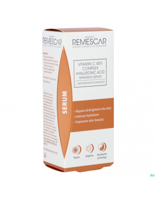 Remescar Vitamine C & Hyal. Zuur Herst. Serum 30ml