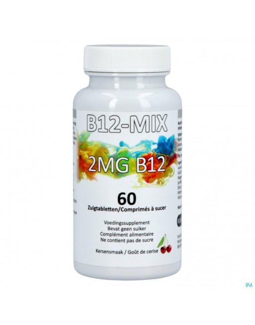 B12-mix 2mg Zuigtabl 60