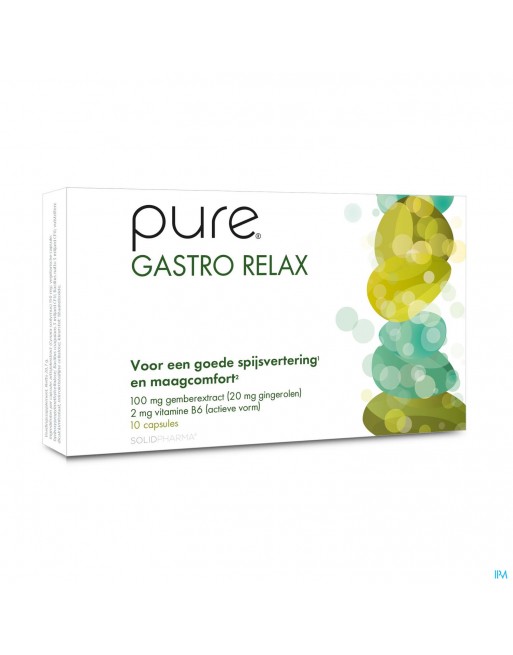 Pure Gastro Relax Caps 10