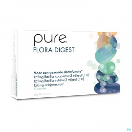 Pure Flora Digest Caps 10 Remplace 4429-908