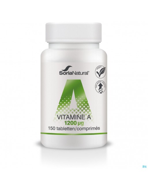 Soria Vitamine A 1,2mg Tabl 150