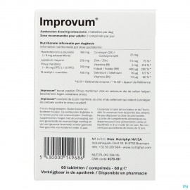Improvum Tabl 60 Nutriphyt Nf