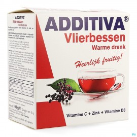 Additiva Baies Sureau Pour Boisson Chaude Sach 10